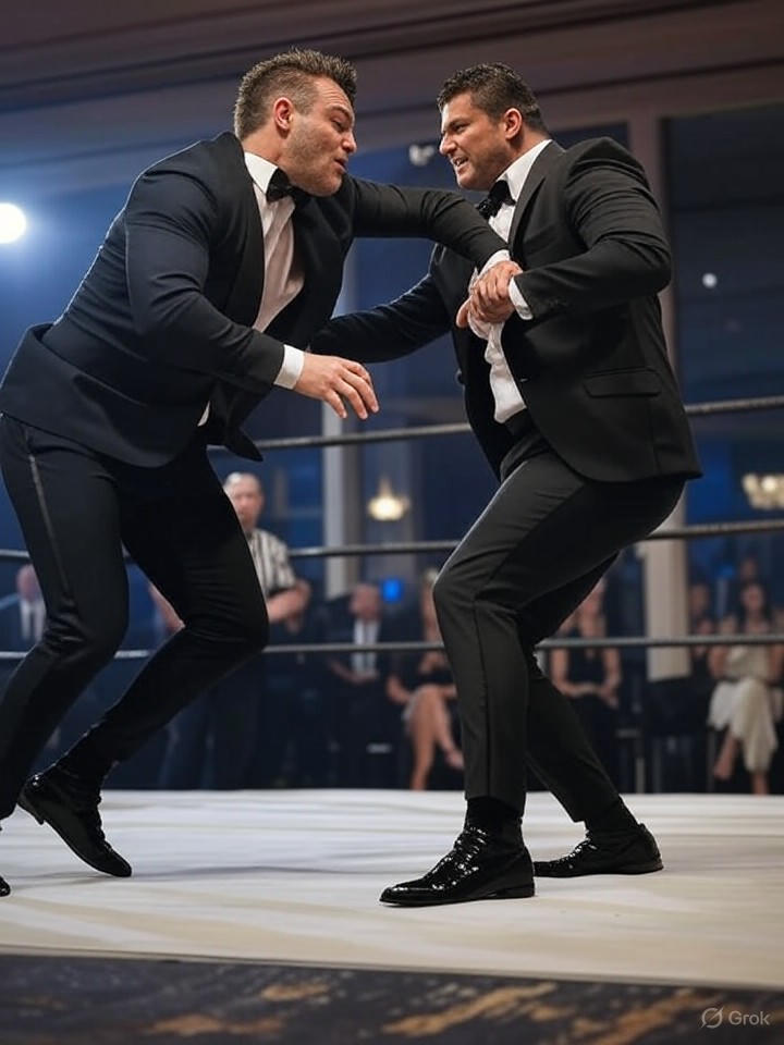 The Debutante Ball action scene