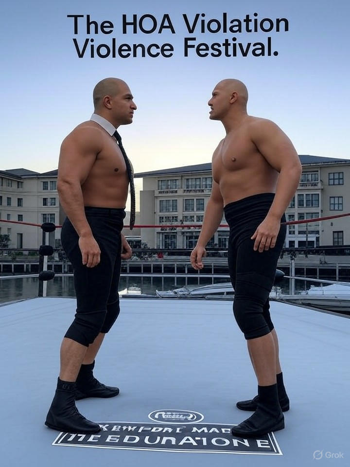 The HOA Violation Violence Festival