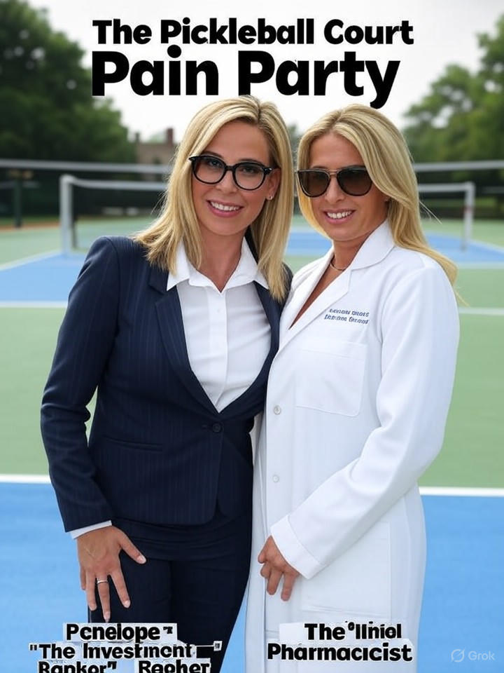 The Pickleball Court Pain Party
