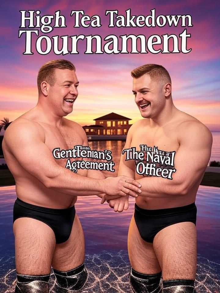 High Tea Takedown Tournament Event Poster