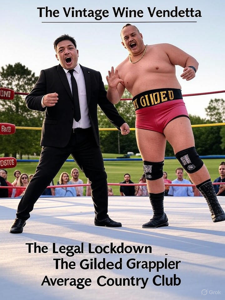 The Vintage Wine Vendetta Event Poster