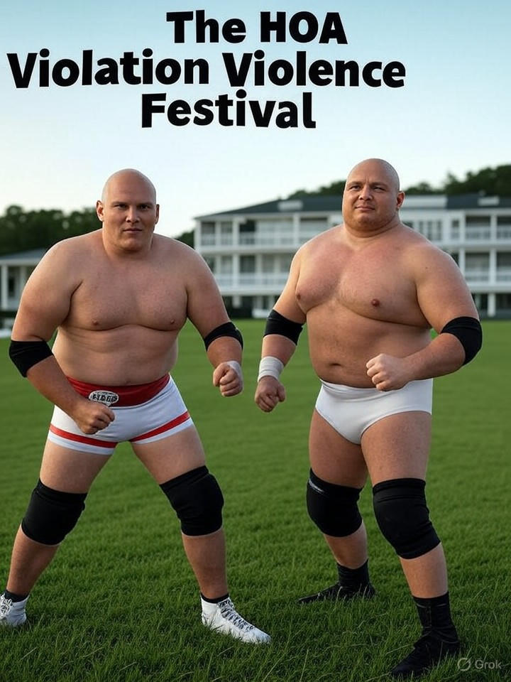 The HOA Violation Violence Festival