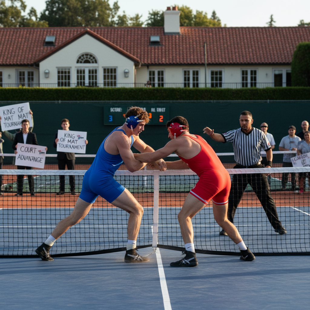 Court Advantage action scene