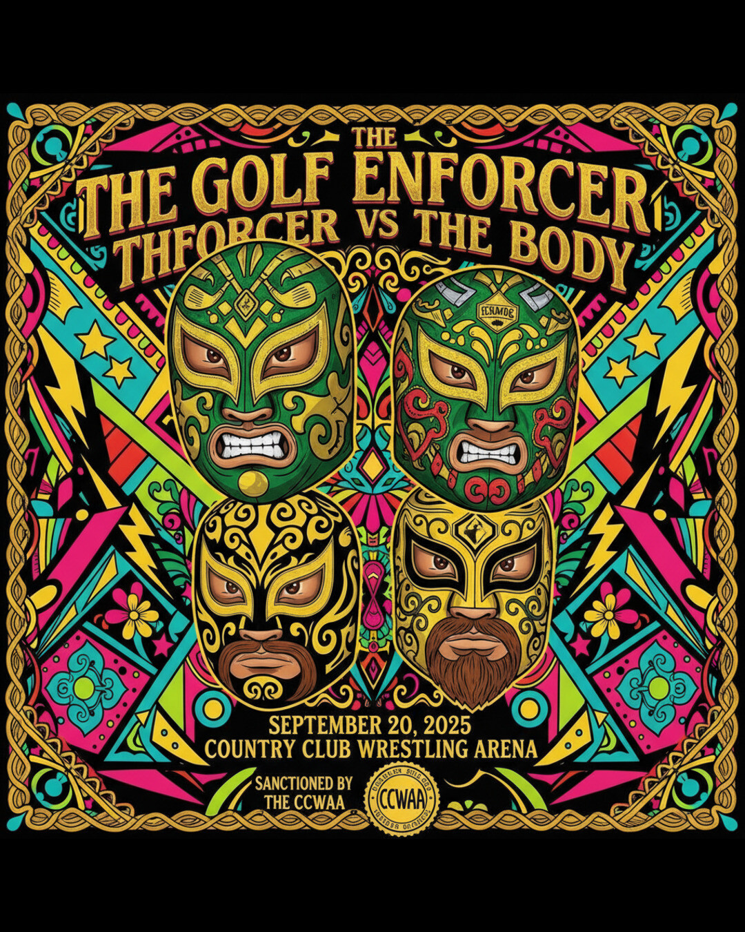 The Golf Enforcer vs The Body - Grudge Match