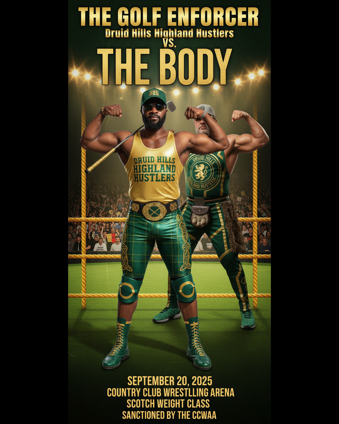 The Golf Enforcer vs The Body - Grudge Match