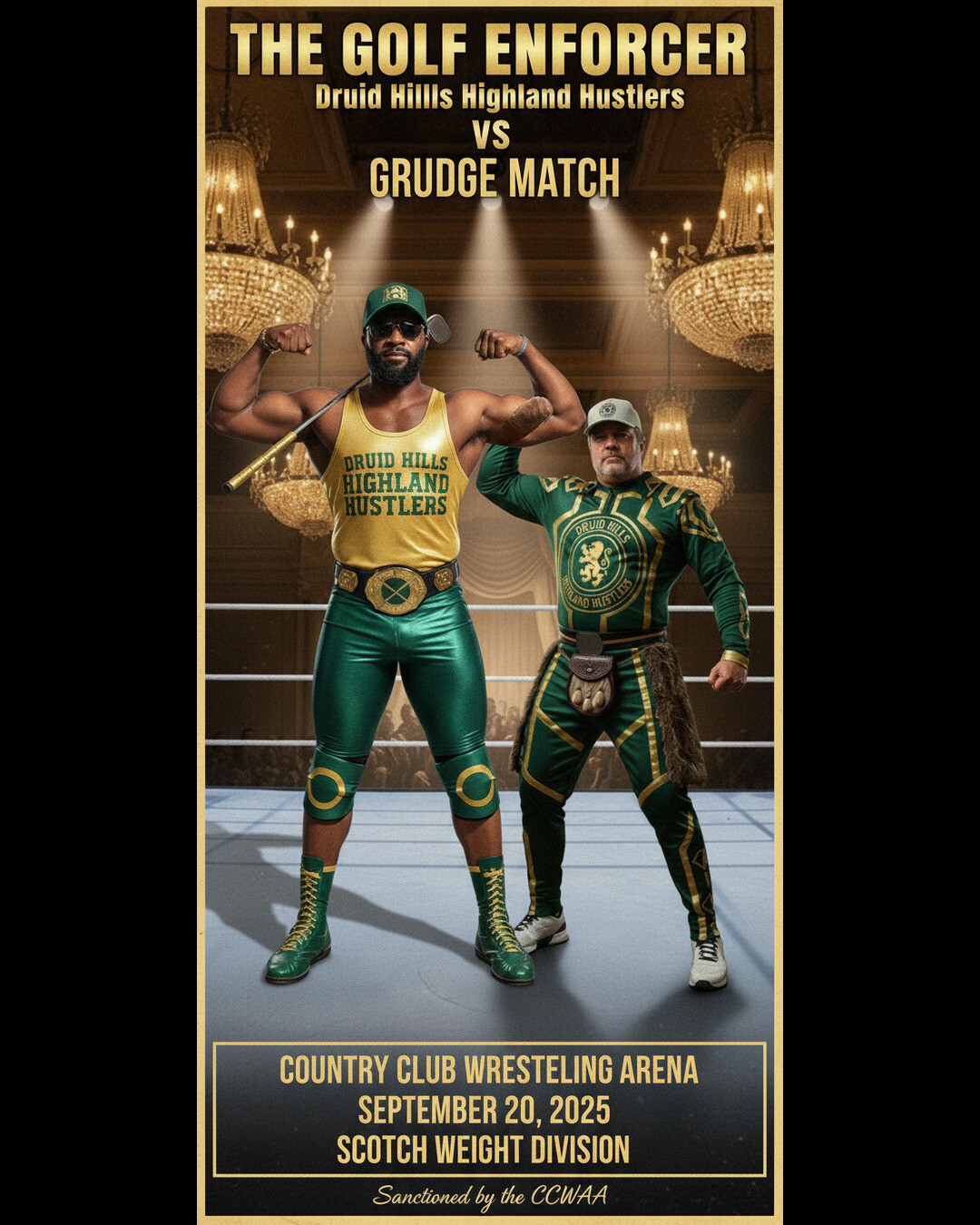 The Golf Enforcer vs The Body - Grudge Match