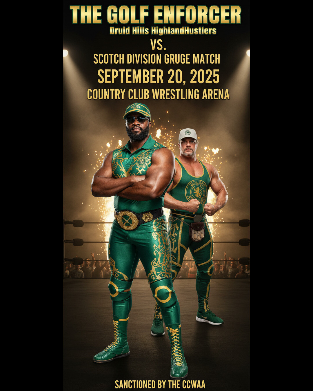 The Golf Enforcer vs The Body - Grudge Match