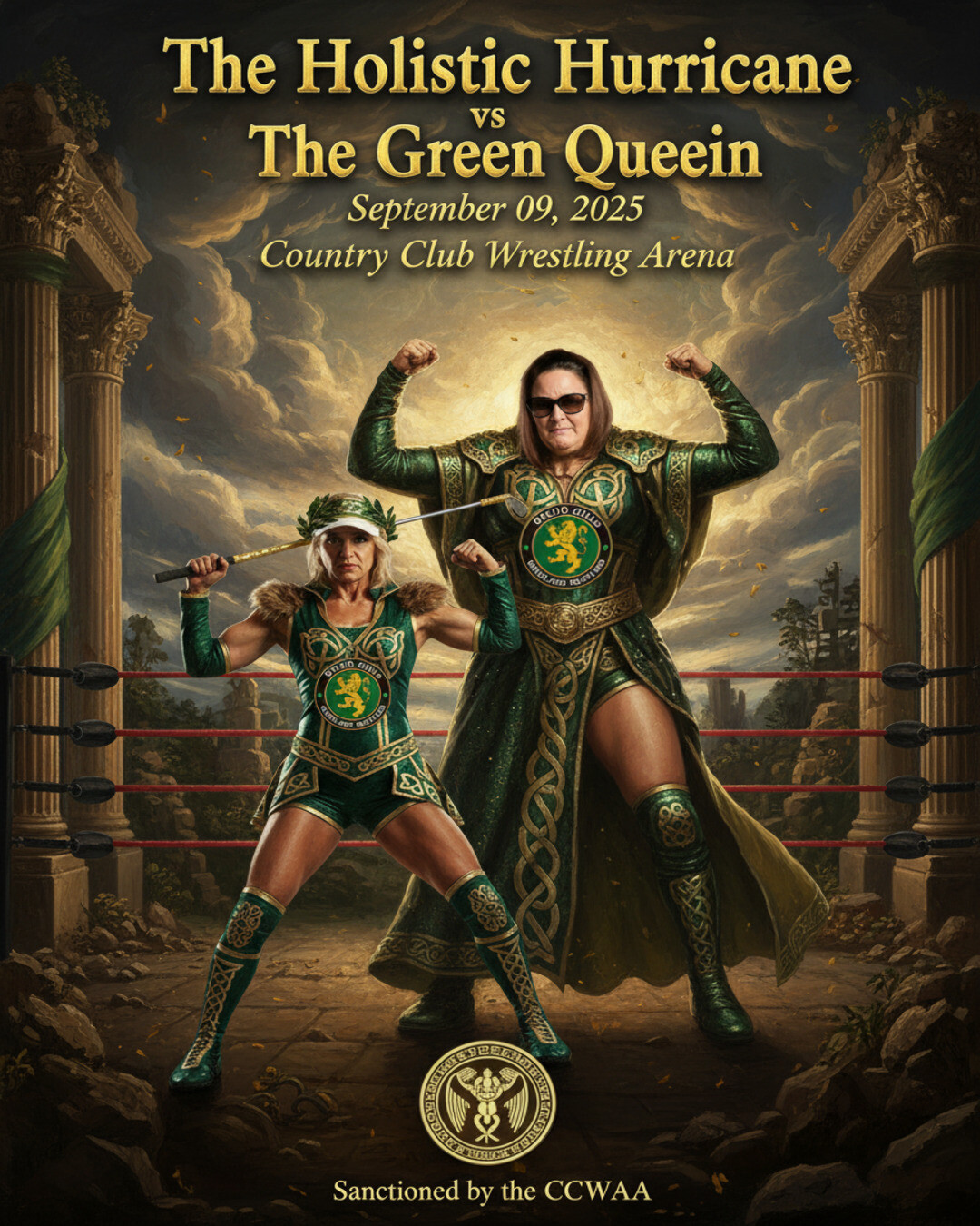 The Holistic Hurricane vs The Green Queen - Grudge Match