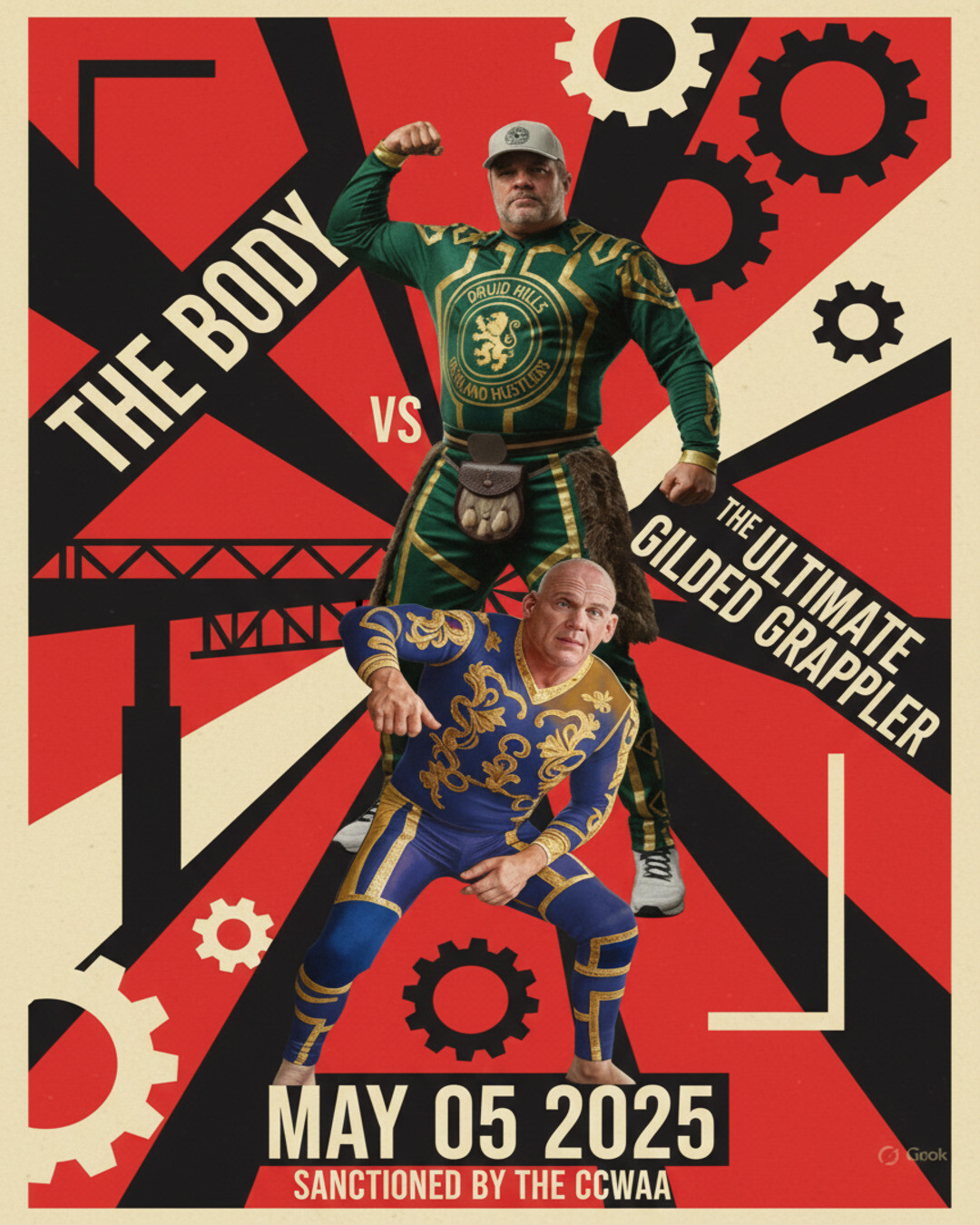 The Body vs The Ultimate Gilded Grappler - Grudge Match