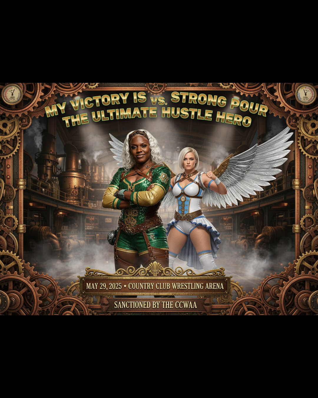 My victory is a strong pour vs The Ultimate Hustle Hero - Grudge Match