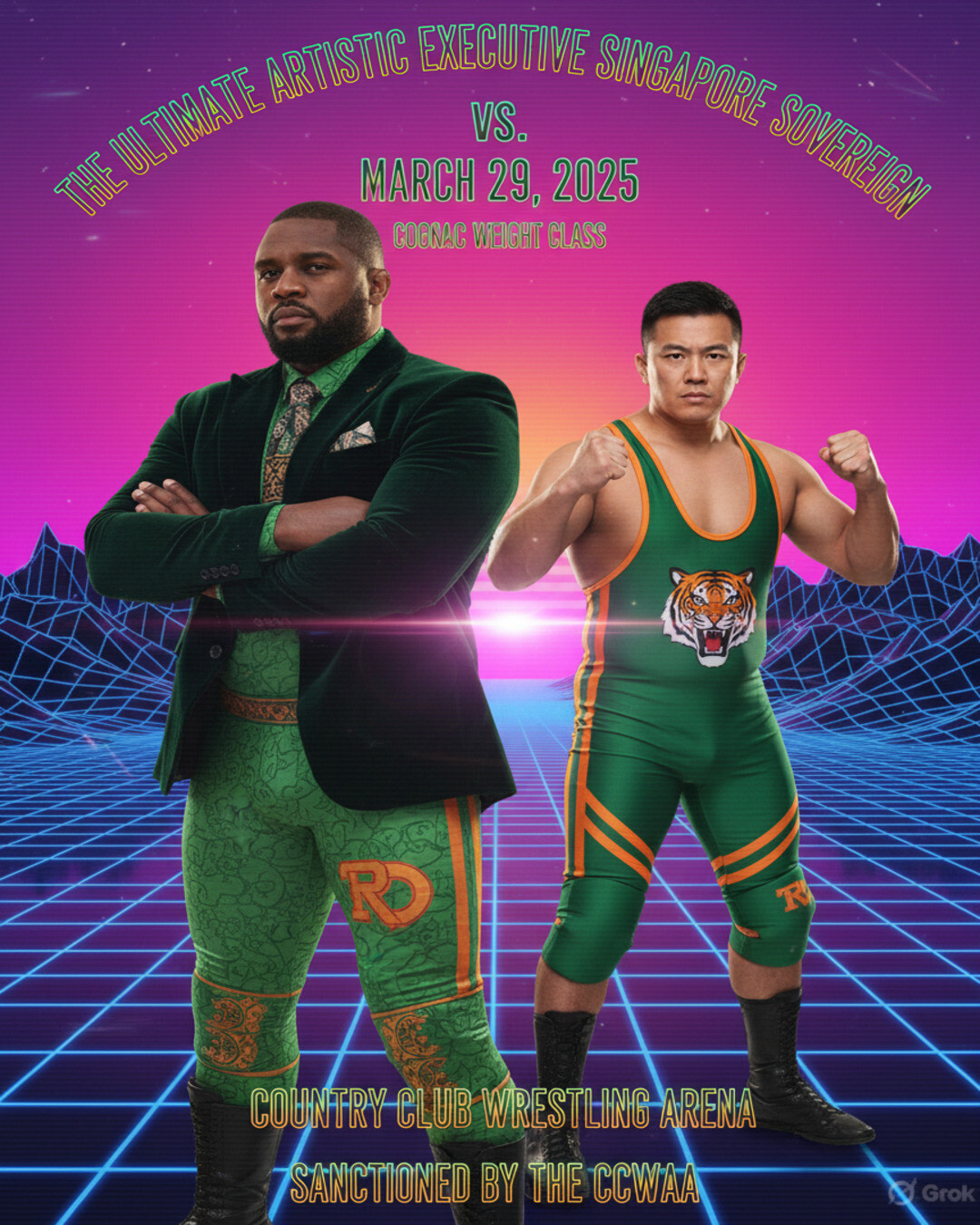 The Ultimate Artistic Executive vs The Singapore Sovereign - Grudge Match