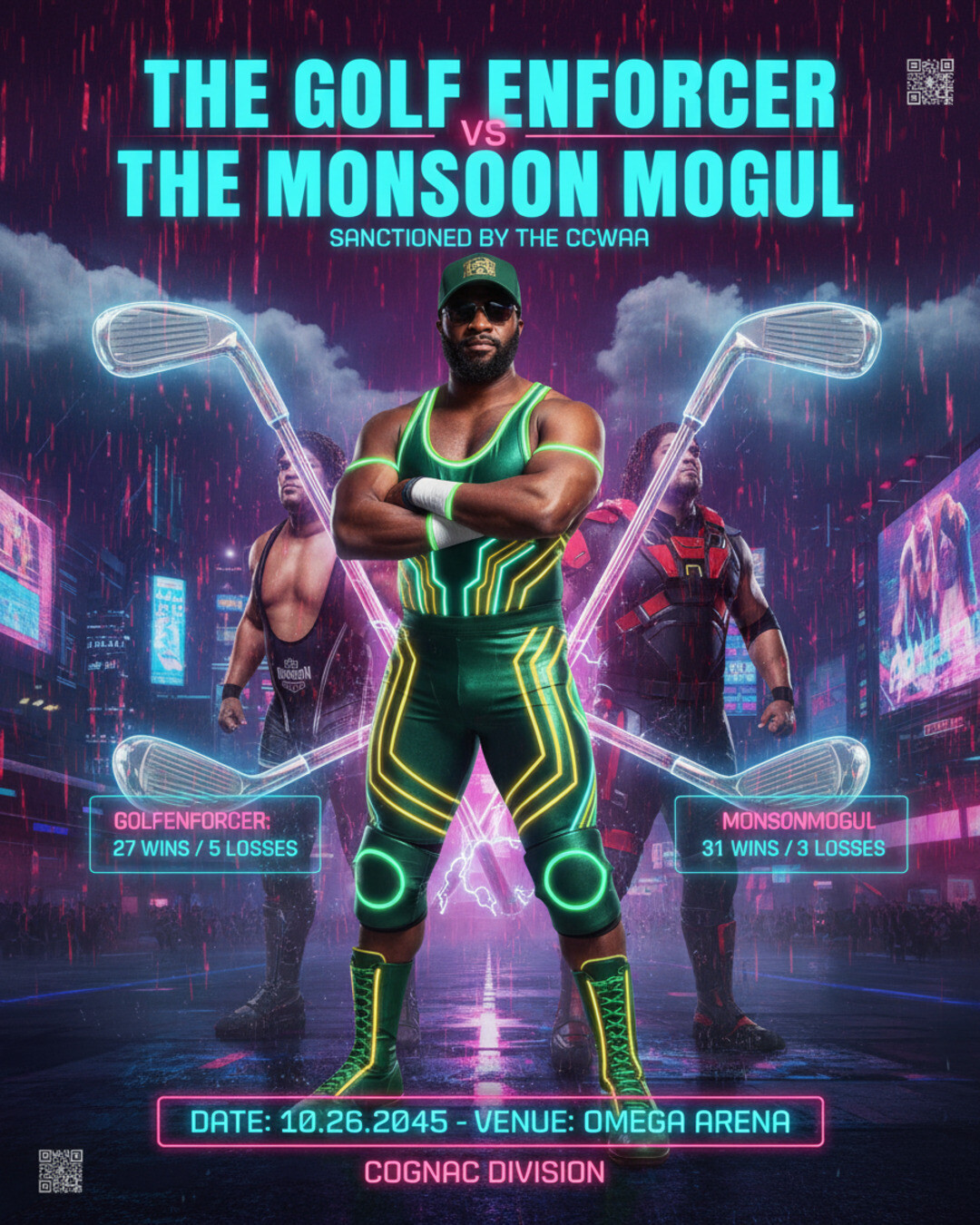 The Golf Enforcer vs The Monsoon Mogul - Grudge Match