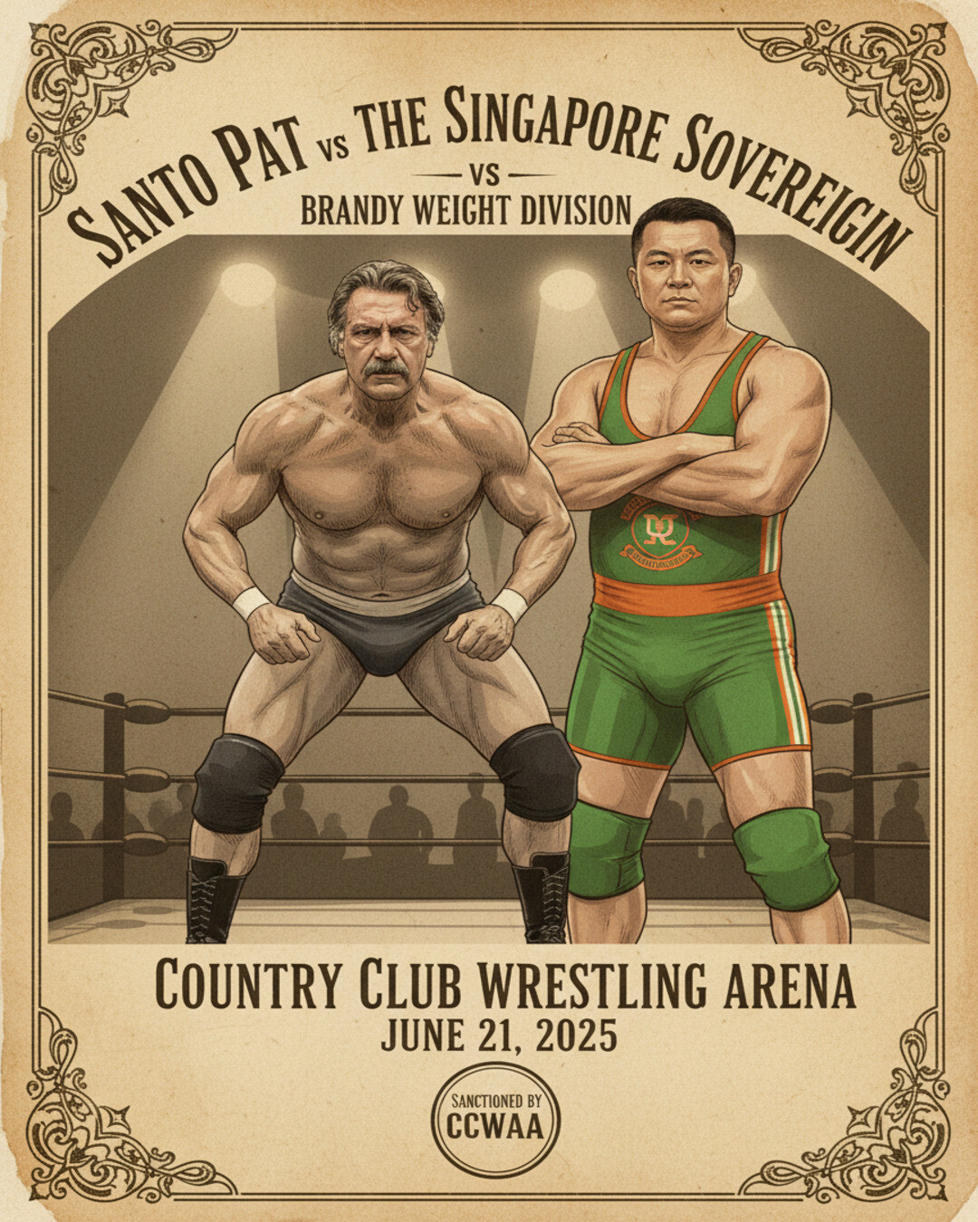 Santo Pat Historic Grudge Match