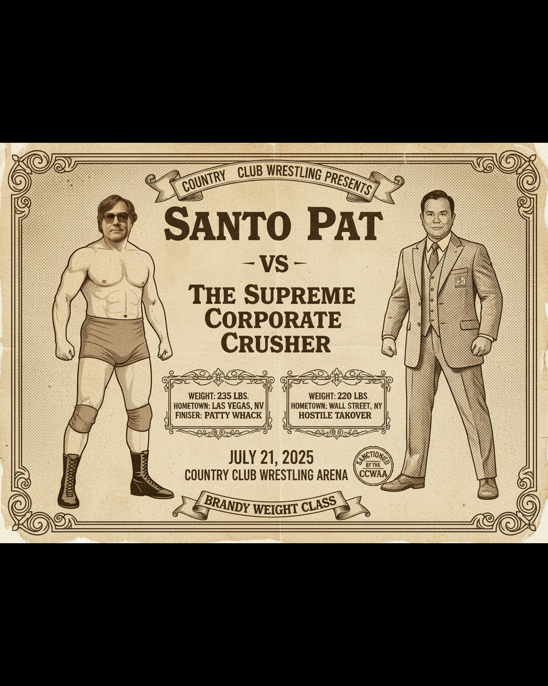 Santo Pat Historic Grudge Match
