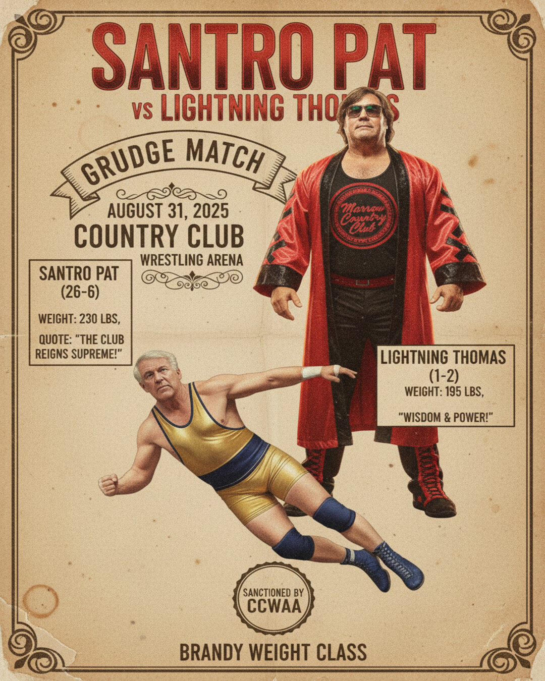 Santro Pat vs Lightning Thomas - Grudge Match